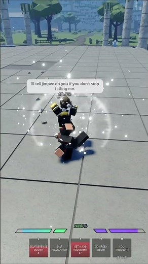 COMBO CON GREATEST PSYCHIC JUMPS SHOWDOWN #roblox #battlegrounds #combos