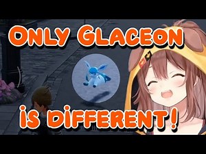 Korone Couldn't Handle Glaceon's Unique Run Animation in Pokemon ZA [Hololive]