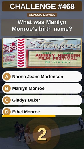 MARILYN MONROE'S SECRET NAME? 😱