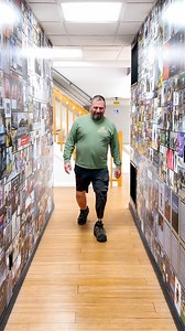 Cheering on Anthony 🦿—from coming to us pre-surgical to getting his first prosthetic leg in April, now 9 months into using a below-knee prosthesis he’s continuing to improve his gait and control! #prosthesis #motivational #belowkneeamputee | A Step Ahead Prosthetics