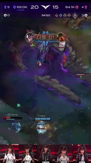 KERIA MAKES KT FALL WITH THIS SERAPHINE ULT ! #leagueoflegends #lolesports #shorts #lck #keria