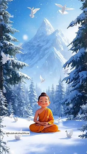 Young Boy Meditating in Frozen Forest Begins to Levitate | Mystical Spiritual Awakening #meditation