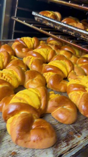 Handmade Cuernos with Yellow Candy