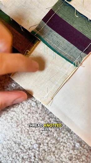 14K views · 162 reactions | Here is one piece of sewing advice you didn’t ask for: Start with a leader, a small scrap of fabric you sew first before your actual blocks. It helps prevent thread nests and keeps your stitches consistent. What is one of your favorite pieces of sewing advice? #quilt #quilting #quiltingtutorial #learntosew #quilter | Jenna Hall | Facebook