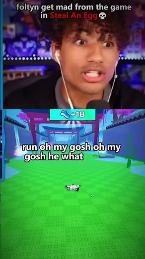 No Way foltyn get mad from the game in Steal An Egg💀