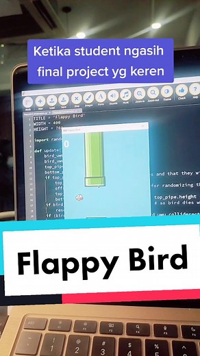 Flappy Bird Project Menggunakan Python