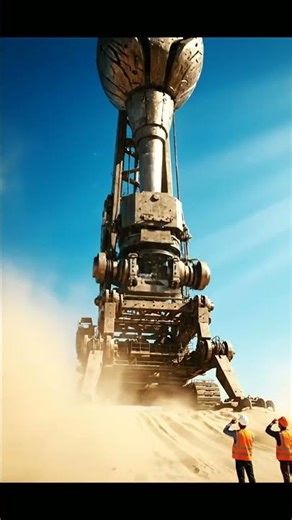 Colossal Desert Machine Unleashes Raw Power! 🤯