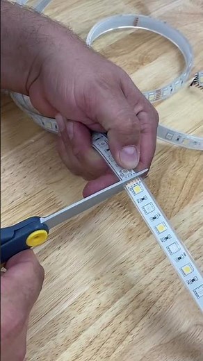 How to cut LED strip lights