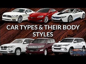 Car Types And Their Body Styles| Different styles of car body shapes| Car Body Shapes