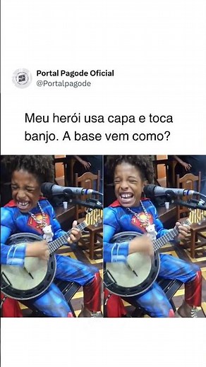 Menino surpreende tocando Banjo #shorts