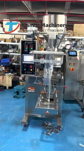 Tianze measuring cup packaging machine for high-speed packaging of small particles.