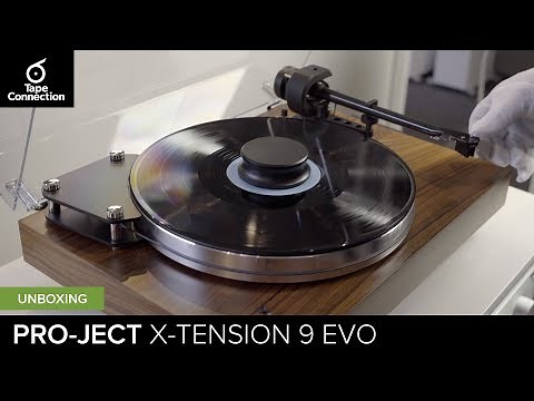 Unboxing the Pro-Ject X-Tension 9 turntable