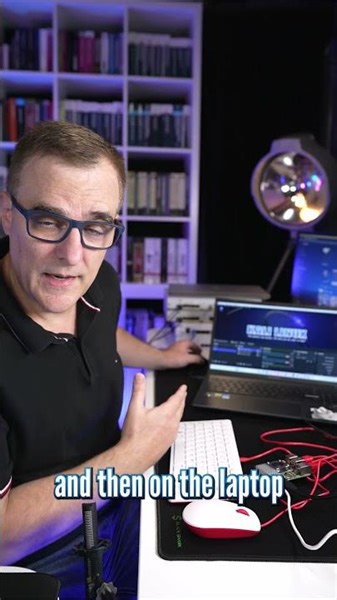 How did you do that? Raspberry Pi to Laptop? #shorts #obs #raspberrypi #kalilinux