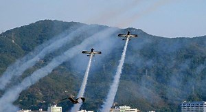 Celebran Air Show en Acapulco