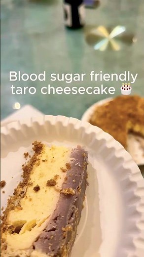 Healthy Taro cheesecake recipe #shorts