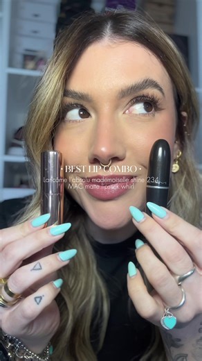 Lip Combo Tutorial with Lancôme and MAC Cosmetics