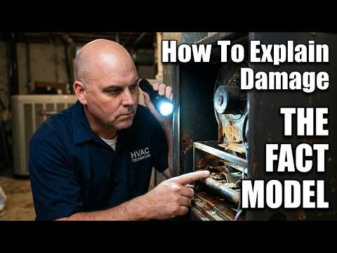 How To Explain HVAC Damage With The FACT Sales Model