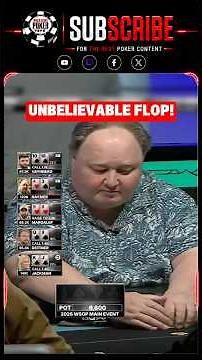 Three Monster Hands Collide in the WSOP Main Event