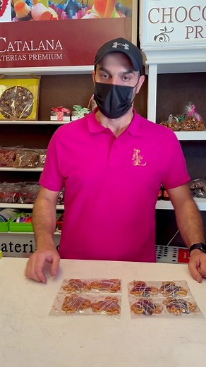 Tortugas de pretzel con #choclolate y caramelo 🍫😉 Envíos a todo México 📦🇲🇽 | La Catalana Chocolaterías