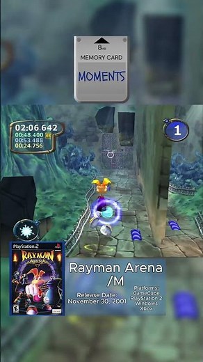 Rayman Arena/M on PS2 🏁The Fighting/Racing Hybrid! 🎮 #shorts