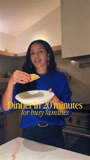 Lizzy Mathis on Instagram: "new series: dinner in 20 minutes … so you can get back to all the other stuff have to do ✨ comment RECIPE for the masa flour I’m obsessed with 😜 #busyfamilies #simplerecipe #homecookedmeal"