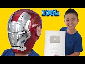 The COOLEST Iron Man Helmet EVER Made 100k Subs Calvin CKN