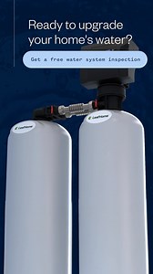 The upgrade that's long overdue...​ At Leaf Home Water Solutions, we inspect your current water system for FREE. If your system is struggling, we'll work with you to deliver a new whole-home solution you can count on. | Leaf Home Water Solutions