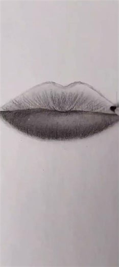Draw Realistic Human Lips Step by Step 👄 | Quick Tutorial for Beginners #creativetutorial #artclass