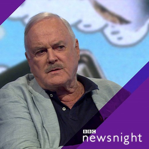 "I'm very disappointed with the way the country is run and my particular beef is with the newspapers" - John Cleese tells Emily Maitlis why he is spending more time in the Caribbean. | BBC Newsnight