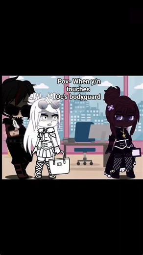 y/n tries to steal my Oc's Bodyguard. . .so It's silent jealousy