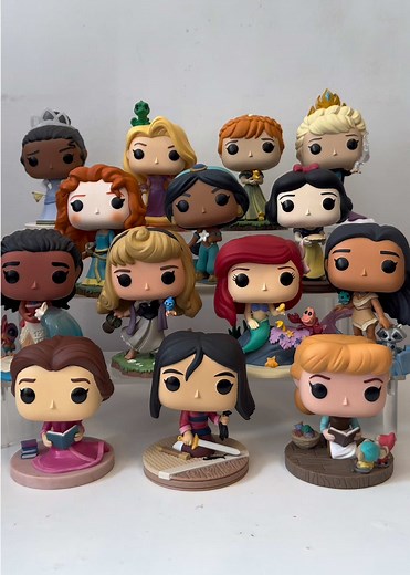 Disney Ultimate Princess Collection Funko Pops Showcase