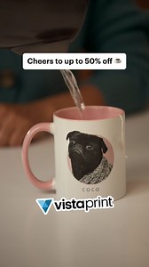 Gift personalised mugs they’ll love – front-row cupboard placement guaranteed (great prices, too!) ✨ | VistaPrint