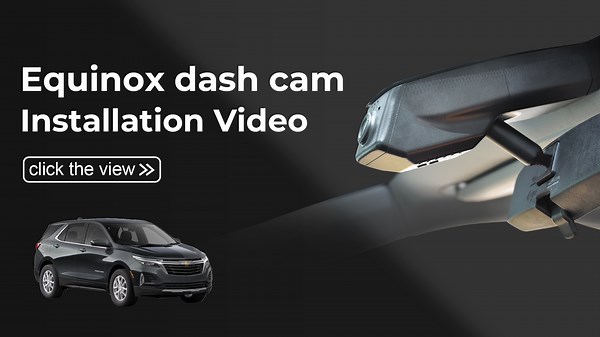 Watch Installation Video of Chevrolet Equinox Dash Cam Model B on Amazon Live