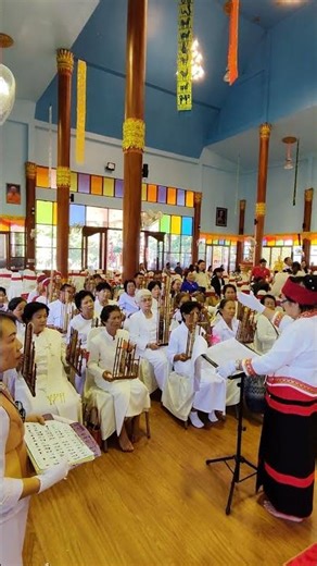 Joyful Kathina Festival Music Performance | Wat Mongkoldhamakayaram Chiang Rai 卡提那节音乐表演 清莱竹藤大佛寺欢庆日