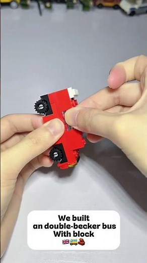 LEGO Double-Decker Bus Speed Build 🇬🇧#lego #kidslego #legoideas #legobuild #diy #asmr