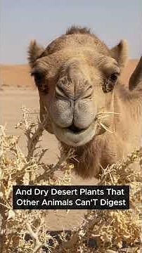 Amazing Camel Facts | How Camels Survive Without Water in the Desert