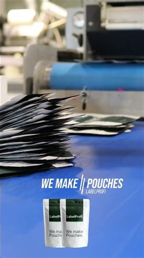 We make pouches - LabelProfi #shorts #standuppouches