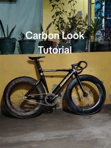 Carbon Look Tutorial for Fixed Gear Bikes