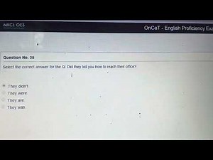 KYP. OnCet -English Proficiency Exam 4/9/2023