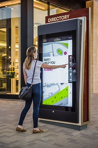 [Hot Item] Floor Stand Advertising Interactive Screen Display Media Player Kiosk Digital Stand Signage