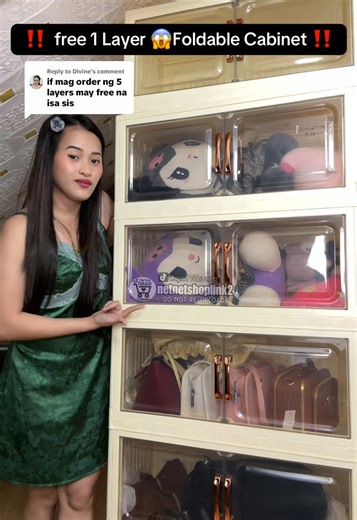 Innovative Folding Cabinet for Home Storage