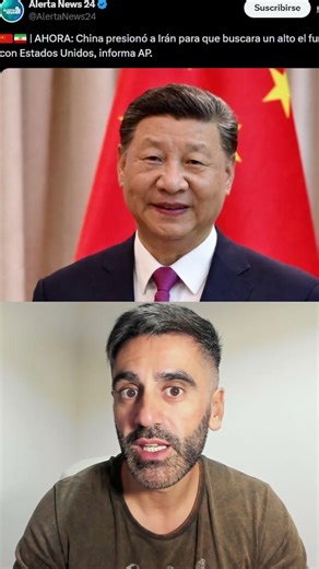China presionó a Irán para aceptar la paz otra victoria más de Trump y Estados Unidos