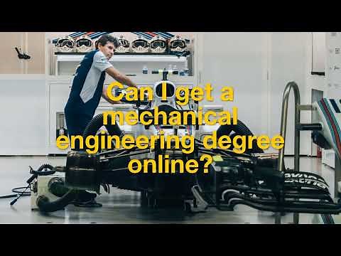 Can I get a mechanical engineering degree online? Salary - Worth it or not