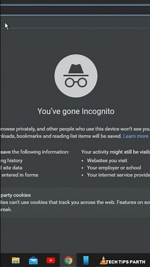 Clear Your Incognito Search History 😯 #shorts #youtubeshorts
