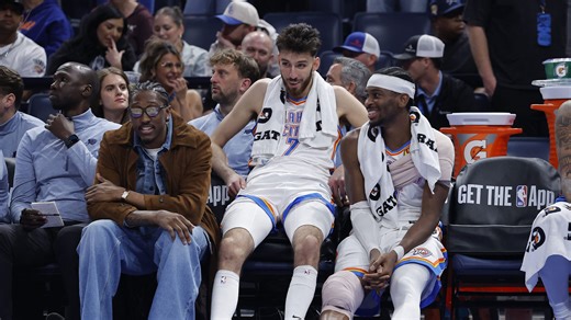 Thunder's Chet Holmgren joins SGA, Jalen Williams on injury report vs. Raptors