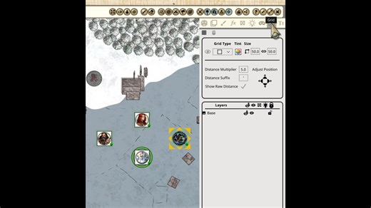 Fantasy Grounds VTT on Instagram: "Grid on. Grid off. Square or hex. Total map control. Learn when and how to use grids in Fantasy Grounds VTT with this fast tutorial. 🗺️🎲"