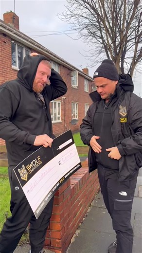 This was great to be a part of 🥹 Glen had won himself a whopping £5,000…but he didn’t know that 😳 All he knew was he was a winner, but it wasn’t until Cal and Robin showed up that he found out how much he had won! 🤩 In terms of surprises, this is a bloody good one 🤑💰💸 #wolfcompetitions #fyp #competitions #northeast #uktiktok