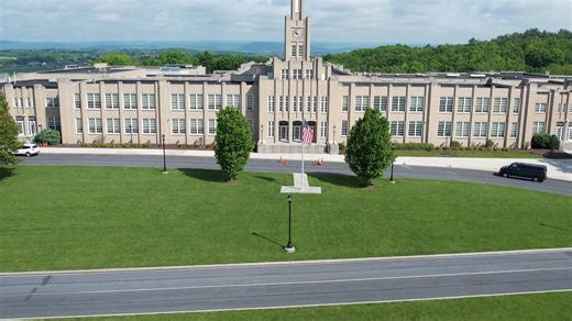 We hear this question often in summer: "What's that building above the words, 'Welcome to Hershey?'" Catherine Hall was constructed in 1934 to celebrate the 25th anniversary of the signing of the Deed of Trust, which founded Milton Hershey School. It was a junior-senior high school for grades six through twelve, but today, it is home to our Middle Division and grades five through eight. Did you know you can virtually tour our campus and facilities? Check it out: https://bit.ly/4eIyIsw #MHSSparta