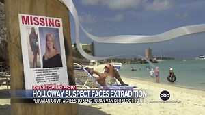 The key suspect in the 2005 disappearance of Natalee Holloway during a school trip to Aruba is set to be extradited to the U.S. to face charges. He allegedly demanded $250,000 from Holloway's mother in exchange for information about her remains. Erielle Reshef reports. | ABC World News Tonight with David Muir