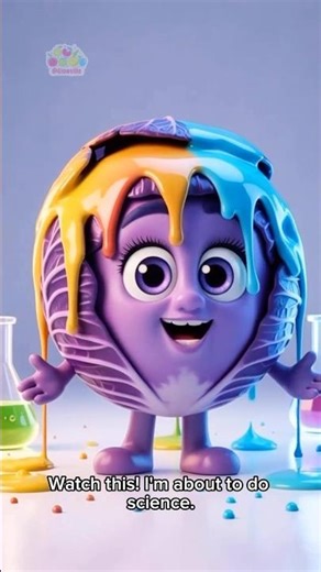 This cabbage changes color 🌈🥬 Acid or alkaline? ✨